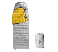 Naturehike CW Series RDS Lightweight Down Sleeping Bag for Adults 650 Fill Power 4 Season, Ultralight Compact Portable, Camping, Hiking With Compression Bag