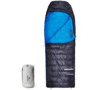 Naturehike CW700[2025 Upgrade] Ultralight Down Sleeping Bag [ -26.2°C~-1.7°C,1314g] All Season Camping Sleeping Bags for Cold Weather Adults Backpacking, Hunting, with Storage Bag(L-Night Black)
