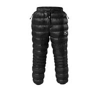 Naturehike Down Pants Winter Ultralight Warm Duck Down Trousers with Side Pockets Men Women Waterproof Windproof Snow Pants Outdoor Camping Mountaineering Skiing Black