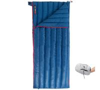 Naturehike Down Sleeping Bag 650 Fill Power Lightweight Compact for Backpacking Camping Hiking Traveling with Compression Sack (Dark Blue(51.8℉), Medium(74.8" L x28.3 W))