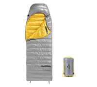 Naturehike Down Sleeping Bag Ultralight Portable Compact Winter Sleeping Bag 4 Seasons for Adults and Kids Outdoor Camping Hiking Travelling with Compression Bag 650FP
