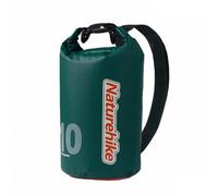 Naturehike Dry Bag WaterproofSack with Long Adjustable Strap for Kayaking, Fishing, Swimming, Snowboarding - 10L - Green