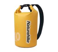 Naturehike Dry Bag WaterproofSack with Long Adjustable Strap for Kayaking, Fishing, Swimming, Snowboarding - 10L - Yellow