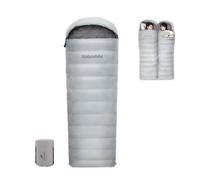Naturehike Envelope 3-4 Season Warm Cold Weather Sleeping Bags,86.61" Lightweight&Waterproof Camping Backpacking Sleeping Bag with Compression Sack for Adults (RM80, M)