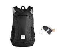 Naturehike Foldable Backpack Lightweight Rucksack Waterproof Rucksack Womens Mans Backpack Small Mini Rucksack Travel Backpack Jansport Backpack for Travel Leisure Camping Black