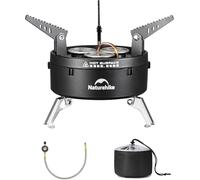 Naturehike Foldable Camping Stove Lightweight Gas Stove for Outdoor, Portable Isobutane Camp Stove with Carry Bag for Hiking and Travel