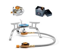 Naturehike Gas Foldable Camping Outdoor Stove, Lightweight 1-burner Camping Cooker Gas Stove, High Power 2000 watts, for Camping, Festivals, Hiking, Cooking, Picnic, Trekking, Mountain Climbing