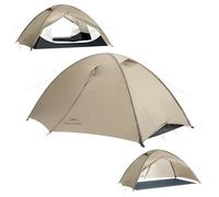 Naturehike Giling 2 Person Tent One-piece Quick Setup in 2 Minute 20D Nylon Hiking Backpacking 4 Season Lightweight PU 3000mm Tent for Bikepacking, Camping Outdoor and Cycling