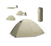 Naturehike Giling LITE Ultralight Camping Tent 1/2/3 Person Waterproof, Ultralight 1.59/1.86/2.22kg, 30D Polyester, PU3000mm Waterproof, 3-season, Fast Setup for Backpacking, Hiking,Outdoor Cycling