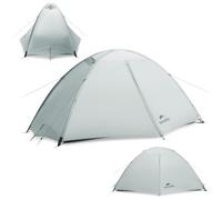 Naturehike Giling UL Tent 1 Person 4 Season Tents Easy Setup Dome Tent, Ultralight & Waterproof for Backpacking, Hiking & Outdoor (15D Grey/1 Person)