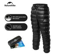 Naturehike Goose Down Pants Winter Warm Waterproof Outdoor Windproof Pants Camping Hiking Lightweight Portable Pantalones L Duck-no pockets