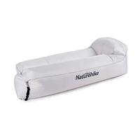 Naturehike Inflatable Lounger, Waterproof Air Sofa with Portable Package, Lazy Lounger Inflatable Sofa Air Bed for Travel, Camping, Hiking, Pool and Beach Parties (Gray)