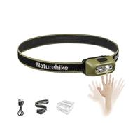 Naturehike LED Charging headlamp LED 200 lumens 45° Adjustable IP65 Waterproof Lightweight Rechargeable headlamp Super Bright headlamps for Running Fishing Camping Climbing