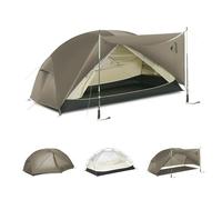 Naturehike Mongar Tent Camping Tent 2 Man Tent Waterproof Ultralight Trekking Tent Hiking Tent Double Layer for Hiking Climbing Outdoor Activities