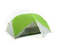 Naturehike Mongar Ultralight 20D Silicone Backpacking Tent 2 Person For Backpacking Cycling Hiking Camping (Bud Green)