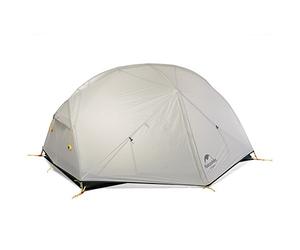 Naturehike Mongar Ultralight 20D Silicone Backpacking Tent 2 Person for Backpacking Cycling Hiking Camping Grey