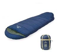 Naturehike Mummy Sleeping Bag Ultra Lightweight for Adults, Warm for 3-4 Season, Waterproof, for Indoor, Camping, Hiking, Mountaineering, Traveling, Backpacking, Festivals, Outdoor (Blue)
