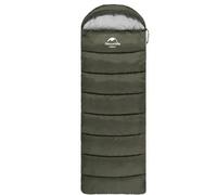 NatureHike Nature Hike - U Series Envelope Sleeping Bag With Hood - Armygreen U150