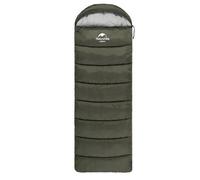 NatureHike Nature Hike - U Series Envelope Sleeping Bag With Hood - Armygreen U350S
