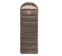 NatureHike Nature Hike - U Series Envelope Sleeping Bag With Hood - Brown U250S