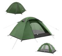 Naturehike P-Serie 2 Person Camping Tent 4 Seasons, Ultralight Backpacking Tent, Pressure Resistant, Waterproof, Insect-proof, Anti-UV Family Tent for Outdoor, Hiking, Mountaineering (Forest Green 2P)