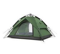 Naturehike Pop Up Tent Automatic Tent Camping Tent 4 Person Tent Dome Tent Family Tent for Party Camping Climbing Traveling (4P Dark Green)