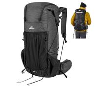 Naturehike Rock 2.0 Internal Frame Backpack with Rain Cover - 30L/45L/60L