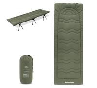 Naturehike Sleeping Mattress Pad for Camping Cot, Soft Cotton Cot Mattress | Comfortable Lightweight Sleeping Cot Pad, Machine Washable Portable Cot Mattress Topper for Hiking Travel, Indoor & Outdoor