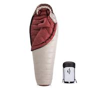 Naturehike Snowbird Mummy Down Sleeping Bag Ultralight Duck Down Warm Sleeping Bag For Outdoor Camping Hiking (Brown 560G)
