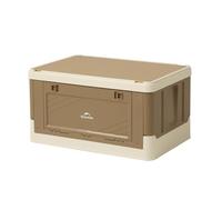 Naturehike Storage Boxes Foldable Camping Box with Lid Large Capacity 42L Outdoor Storage Container as Table Top for Indoor and Outdoor Camping Car Picnic