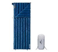 Naturehike Ultra Lightweight Envelope Sleeping Bag for Adults, 3-4 Seasons, Waterproof Sleeping Sack for Camping, Hiking, Mountaineering, Indoor, Backpacking, Outdoor, Duck Down (295g, Blue)