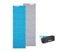 Naturehike Ultralight Foldable Sleeping Pad,R-Value 2.5,SGS Certified,530g,2.5cm Thick,Moisture & Wear-Resistant,Suitable for Temperatures Above -3.3℃,Sleeping Mat for Outdoor,Camping,Hiking(Blue)