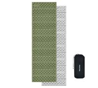 Naturehike Ultralight Foldable Sleeping Pad,R-Value 3,SGS Certified,480g,2.5cm Thickened Sidewall,Suitable for Temperatures Above -5℃,Sleeping Mat for Outdoor,Camping,Hiking(Green)
