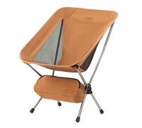 Naturehike Ultralight Folding Chair Camping Chair Small Pack 150 kg for Fishing Picnic Outdoor Hiking (Brown)