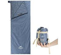 Naturehike Ultralight Summer Sleeping Bag, Soft Comfort Travel Sleeping Bag, Waterproof Sleeping Bag for Camping, Hiking - Blue, 205×85cm