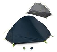 Naturehike Ultralight Tent, 1 Person Dome Tent, Waterproof for Backpacking, Trekking with 3 Seasons, Easy Setup for Hiking, Portable, Anti UV Double Layer Camping Tent