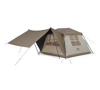 Naturehike Village Camping Tent, 2 Man 4 Man Pop Up Tent, Waterproof, Easy Set Up, Blackout Material, Automatic, Camping & Hiking (2-4 Man)