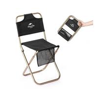 Naturehike Ultralight Oversized Camping Chair One Size Black