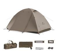 Naturehike Yunchuan Series Tent Ultralight Tent 2-3 Person Black Tent (UPF 50+) Suitable for Hiking, Cycling, Camping