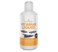 NatureHolic VitaMax Liquid - Vitamin Treatment for Aquarium Fish | With Vitamins & Trace Elements for More Vitality, Resistance & Colour Splendour | 125 ml