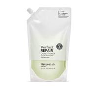 NatureLab Perfect Repair Conditioner Refill, Moisturising Conditioner for Revitalising Dyed Treated Hair with Bamboo Stem Cells, Keratin, Argan + Pickly Pear Oil - Sulphate Free (680 ml)