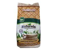 Naturelo Harina De Maiz Blanco 10 x 1kg Case/Mexican White Corn Flour, Gluten Free & GMO Free Flour for Tortillas