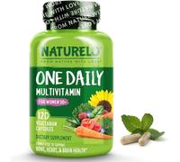NATURELO Multivitamin for Women Over 50 | Iron Free | 120 Capsules