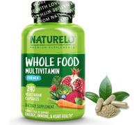 NATURELO Whole Food Multivitamin for Men | 240 Capsules | 2 Months