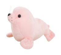 NatureMan 15.7inch Seal Plush Stuffed Animal Cute Chubby Seal Plush Toy,Gifts for Kid (Pink)