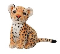 NatureMan 9inches Cheetah Plush Toy,Cute & Lifelike Cheetah Stuffed Animals Plush Toy,Gifts for Boys and Girls (Brown)