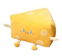 NatureMan Cheese Stuffed Plush Toys - Food Bread Plush Pillow - Home Decoration Christmas Birthday Gift for Kids Boys Girls-30 x 18cm