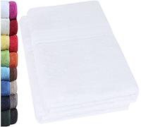 NatureMark NM-HT0801 terry cloth sauna towel 80 x 200 cm 100% cotton pack of 2 White