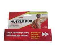 Natureplex Muscle Rub Gel, Extra-Strength, 2.5% Menthol, 1.5 oz, Fast Pain Relief
