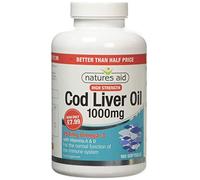 Nature's Aid Cod Liver Oil 1000mg High Strength 180 Softgels